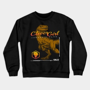 Clever Girl Raptor Crewneck Sweatshirt